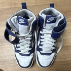 Nike Unisex Kids High Top Sneaker US 6 Blue/White Colorblock Lace Up — photo 4