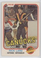 1981-82 O-Pee-Chee ( Pictured) Rick Lanz ( Pictured) Thomas Gradin #338 t3w