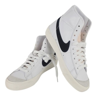 Nike Blazer Mid '77 Vintage White Sail Black Sneaker UK 4 | Retro High Top Neu