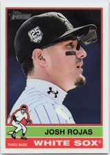 Josh Rojas 2025 Topps Heritage #566 Chrome