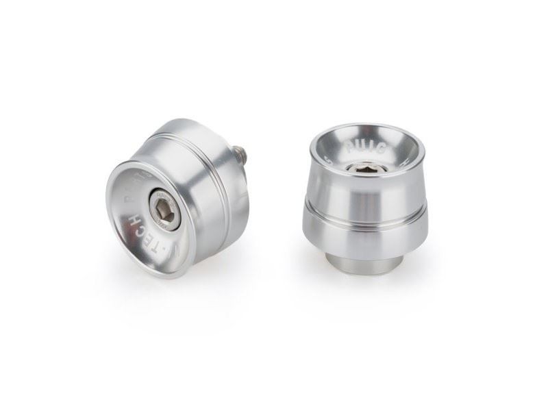 Puig Silver Speed Bar Ends Yamaha MT-09 2021-2023