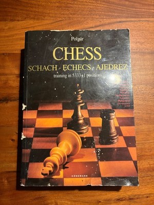 Schach Mit 5.333 + 1 Partie zur Meisterschaft Buch Gebunden Laszlo Polgar Chess