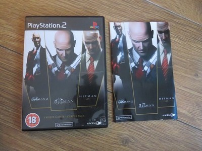 Hitman: The Triple Hit Pack (Sony PlayStation 2) - PAL - PS2 cib