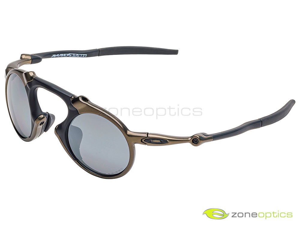 Oakley Madman Polarized Sunglasses OO6019-02 X Metal Pewter/Black