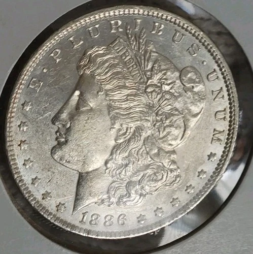1886 Morgan Silver Dollar Brilliant Uncirculated