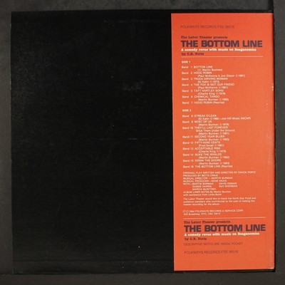 CHUCK PORTZ: the bottom line FOLKWAYS 12
