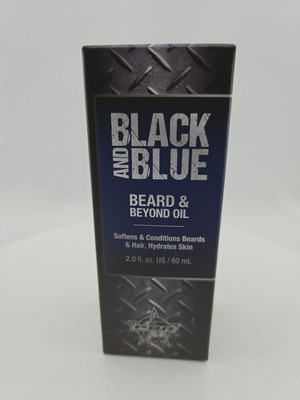 PBR Black And Blue 2 Oz Beard & Beyond Oil NIB (JO1-12)