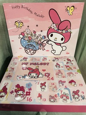 My Melody Advent Calendar 24 Days Of Blind Surprise Gifts 50+ Pieces