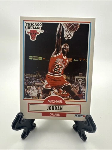 1990-91 Fleer Michael Jordan #26 Chicago Bulls