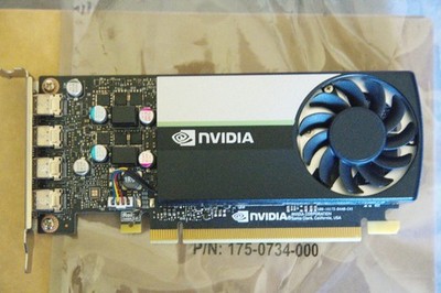 PNY NVIDIA Quadro T1000 Graphics Card 8GB GDDR6 PCIe 3.0 x16 Mini DP mit Zubehör