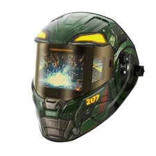  Auto Darkening Welding Helmet，Panoramic 180° View,Digitally OPTIM-600LA-TGB