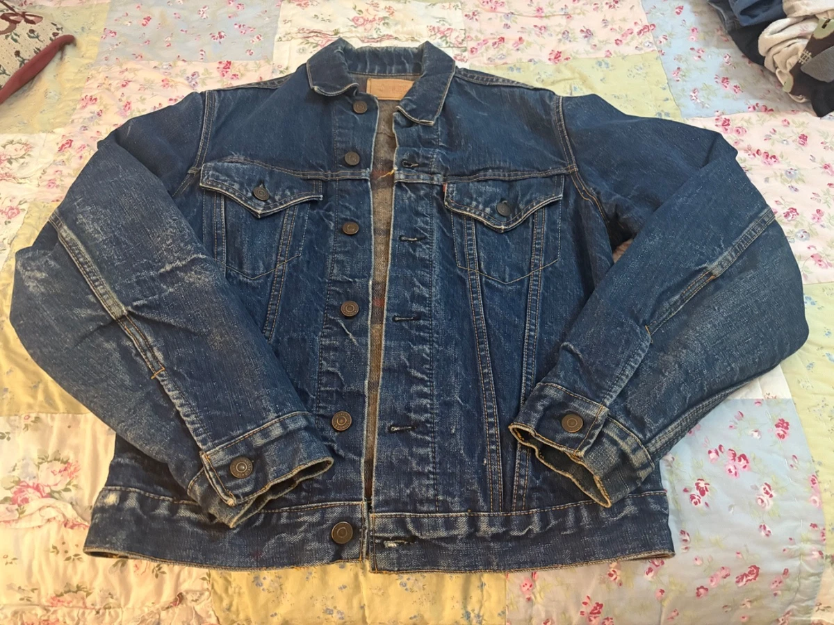 vintage mens levi jean jacket products for sale | eBay