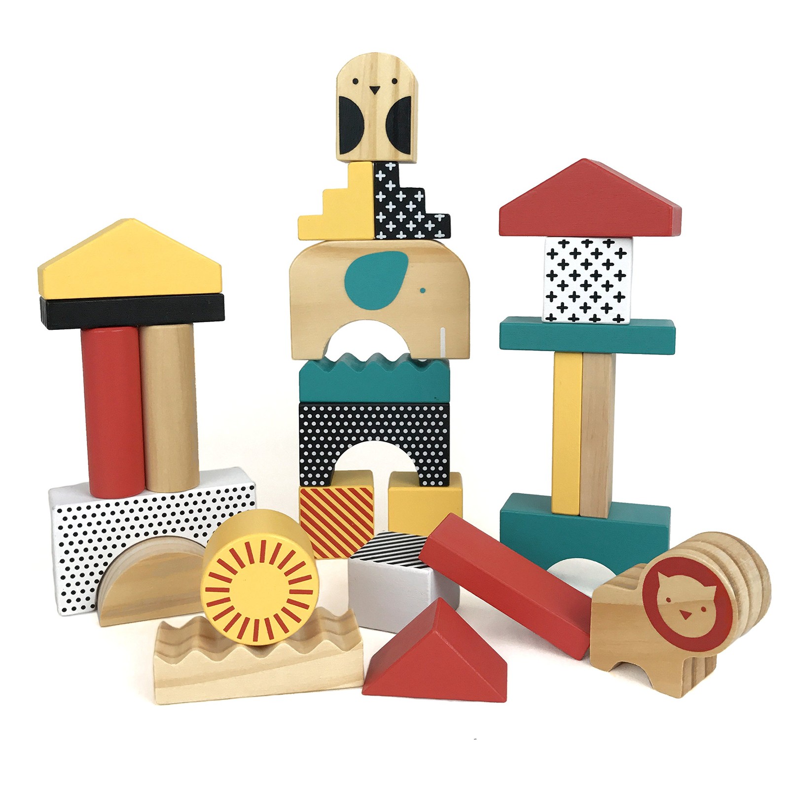 Petit Collage PTC125 Wooden Blocks Multi 9990₽