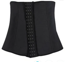 Women Corset Latex Body Shaper Waist Training Cinchers Shapewears, Helps to lose