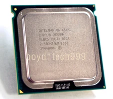 Intel Xeon X3323 2.5 GHz CPU SLBC5 4 cores Socket 771 1333 MHz Processor