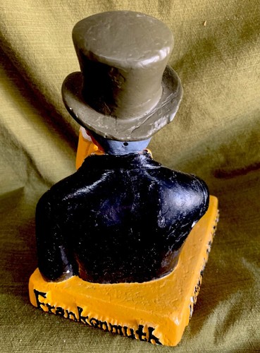 Vintage Frankenmuth Beer Statue Chalkware advertising figurine - Picture 2 of 6