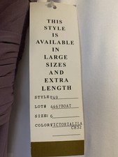 Bill Levkoff Chiffon Gown