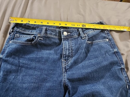 True Religion Jeans 31x28* Jennie Curvy Mid Rise Super Skinny Denim Pants Women - Picture 2 of 8