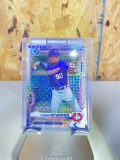 2021 Yunior Severino Topps Baseball 1st Bowman Mojo Refractor #BCP-140 Minnesota