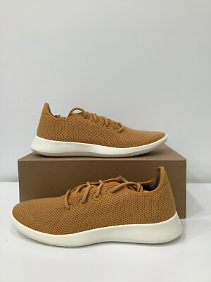 Allbirds Tree Runner Lux Honey Lace Up Shoe Sneaker Wool Men Size 12