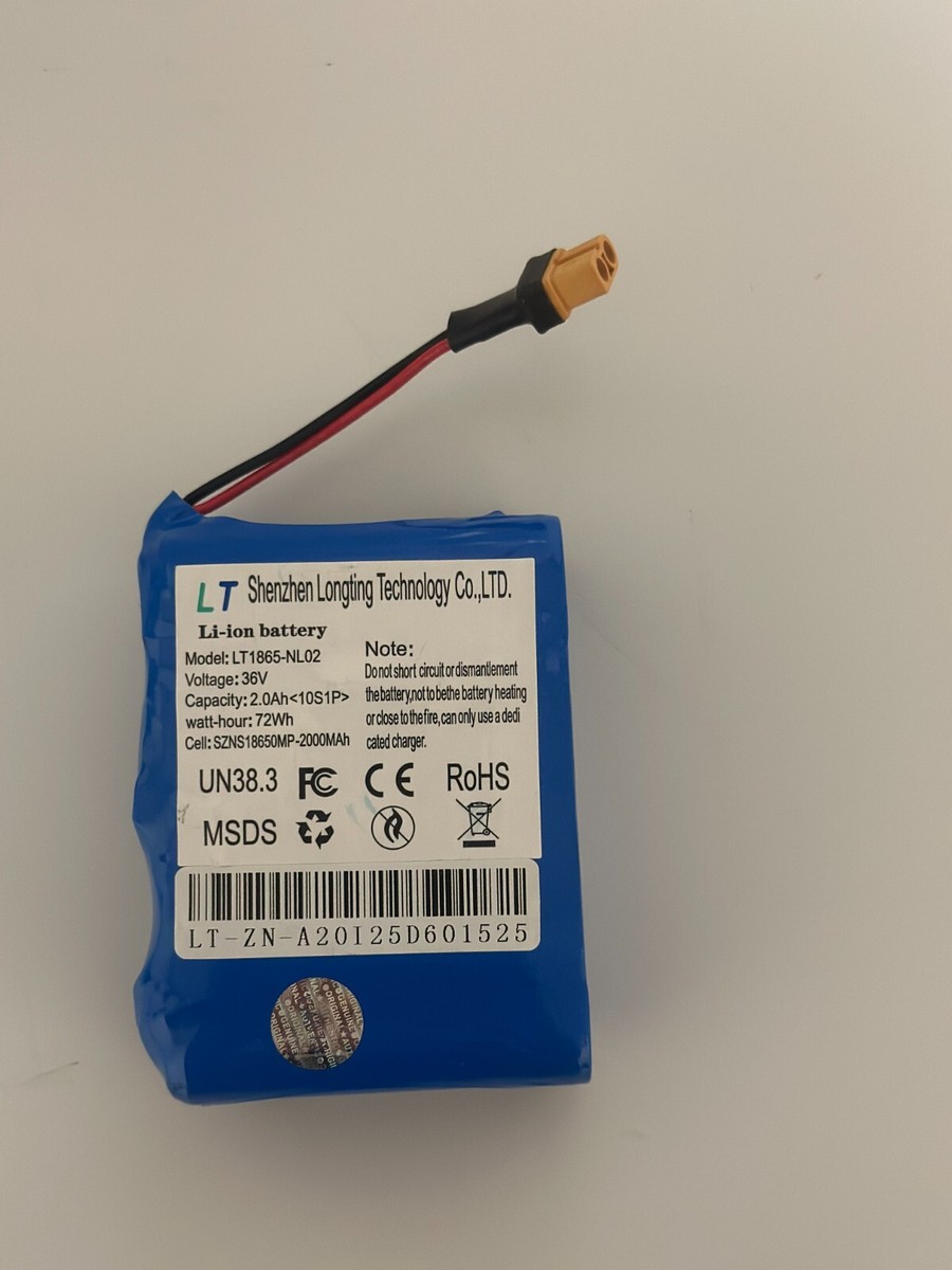 暑さ対策・冷却グッズ AC300 Li-ion Battery 17V Lithium Ion battery Pack, 36V, 2.0 Ah, 72Wh | eBay