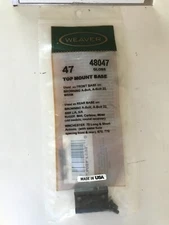 Weaver 47 48047 Gloss top mount base with screws