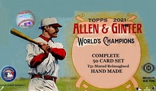 2021 Allen & Ginter T51 Murad Reimagined Complete 50 card set