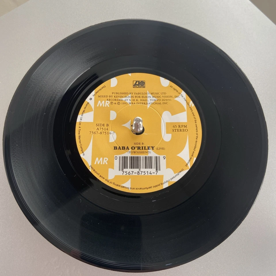 Mr Big - To Be With You / Baba O'Riley - EX- UK 45 - Image 4 of 4