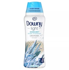 2 Counts Downy Light Ocean Mist Scent Laundry Scent Booster Beads