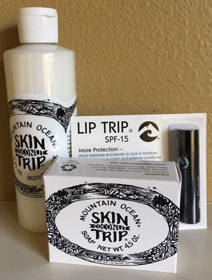 mountain ocean skin trip