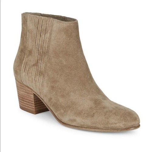 Vince Haider Suede Ankle Boots in Flint 