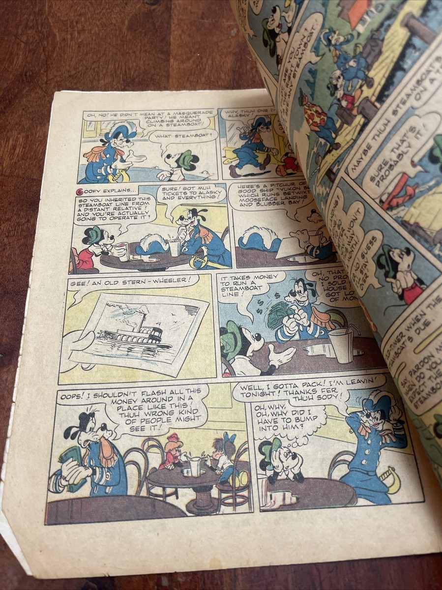 Vintage Walt Disney's Mickey Mouse Dell Comics #57 (1958) Comic