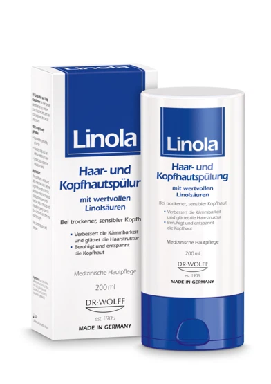Linola Haar- und Kopfhautspülung, 200ml ,PZN 18092528