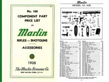 Marlin 1935 Rifles and Shotguns - Component Parts Catalog