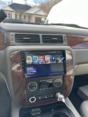 For 2007-2013 Chevy Silverado 1500 2500 GMC Android Car Radio CarPlay GPS Stereo