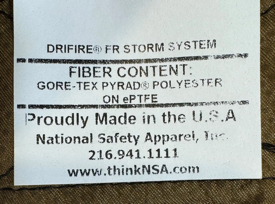 New DRIFIRE FR Storm System Pyrad Gore Tex Pants Hardshell Coyote X-Large XL - Image 4 of 4