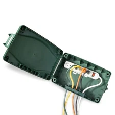 Waterproof Extension Cord Connection Box - Green Weatherproof Outdoor Box