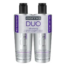 Osmo Silverising Shampoo and Conditioner Duo 1000ml