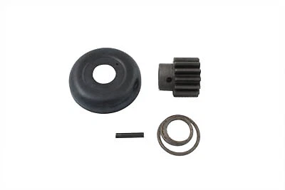 Kit de engranajes generador de 3 cepillos 14 dientes para Harley EL FL VL 1936-1957 Foto 2 de 3