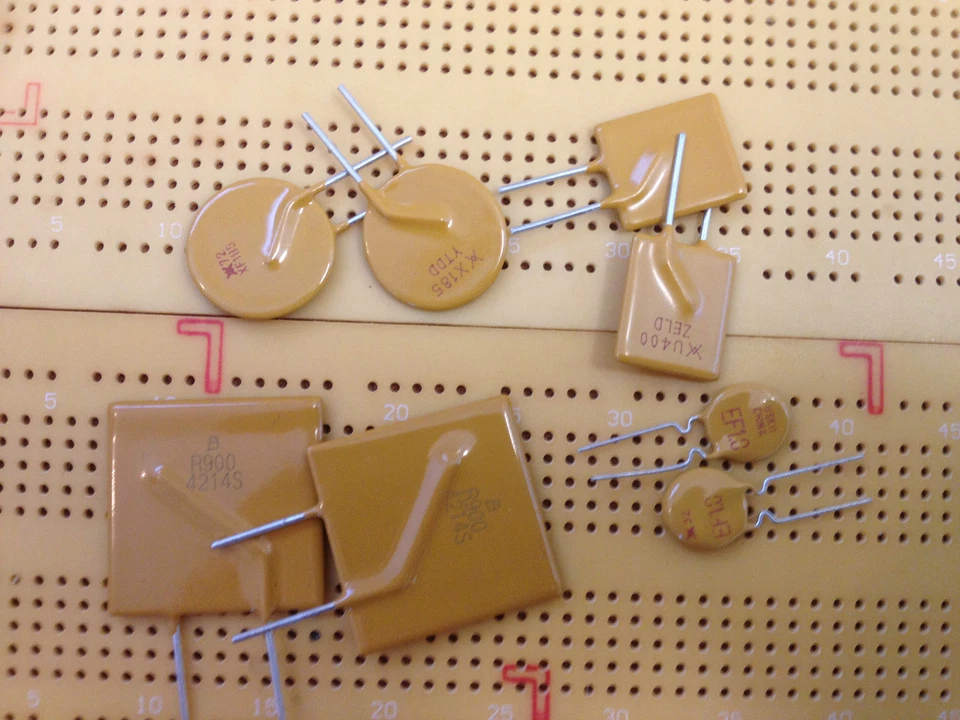 TE CONNECTIVITY BOURNS All Values!! PCB Mount Resettable Fuse PTC Self Resetting Trip Multi Qty