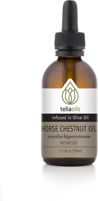 Horse Chestnut Infused Oil Extract (Macerated Oil), 1.7 Fl Oz - 50 Ml/A Soothing