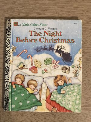 A Little Golden Book The Night Before Christmas 1987 (450-11) BB8 | eBay