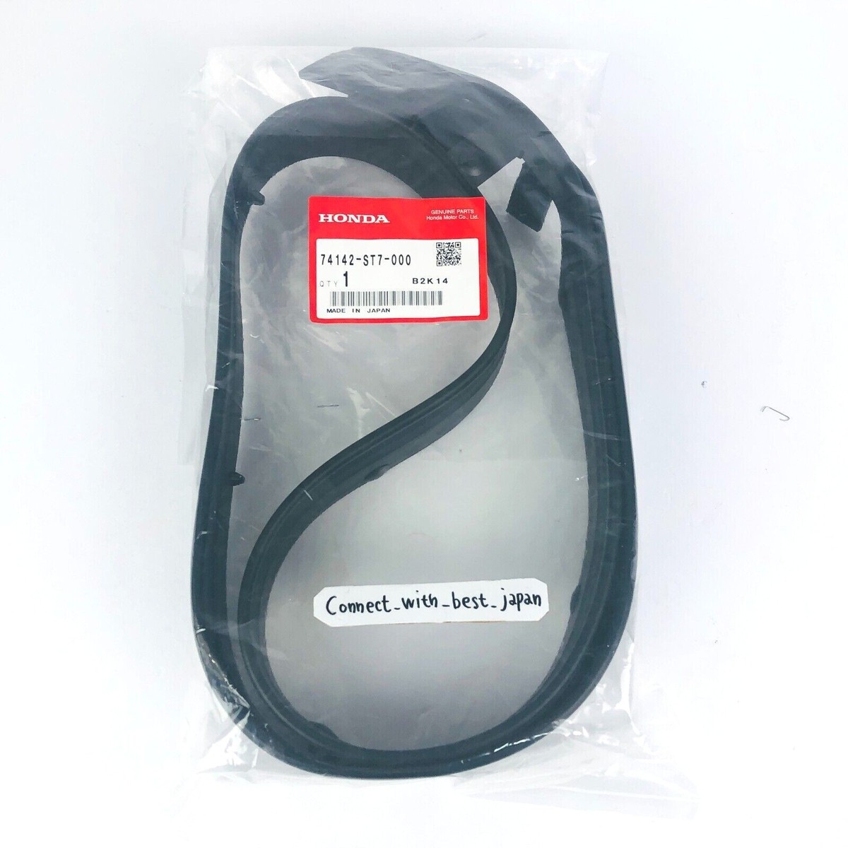 HONDA GENUINE RUBBER HOOD SEAL Acura Integra 3D 4D 74142-ST7-000