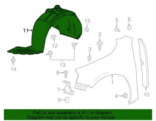 Revestimiento de rueda delantero izquierdo genuino GM 2014-2020 Chevrolet Impala 84204442 Foto 2 de 2