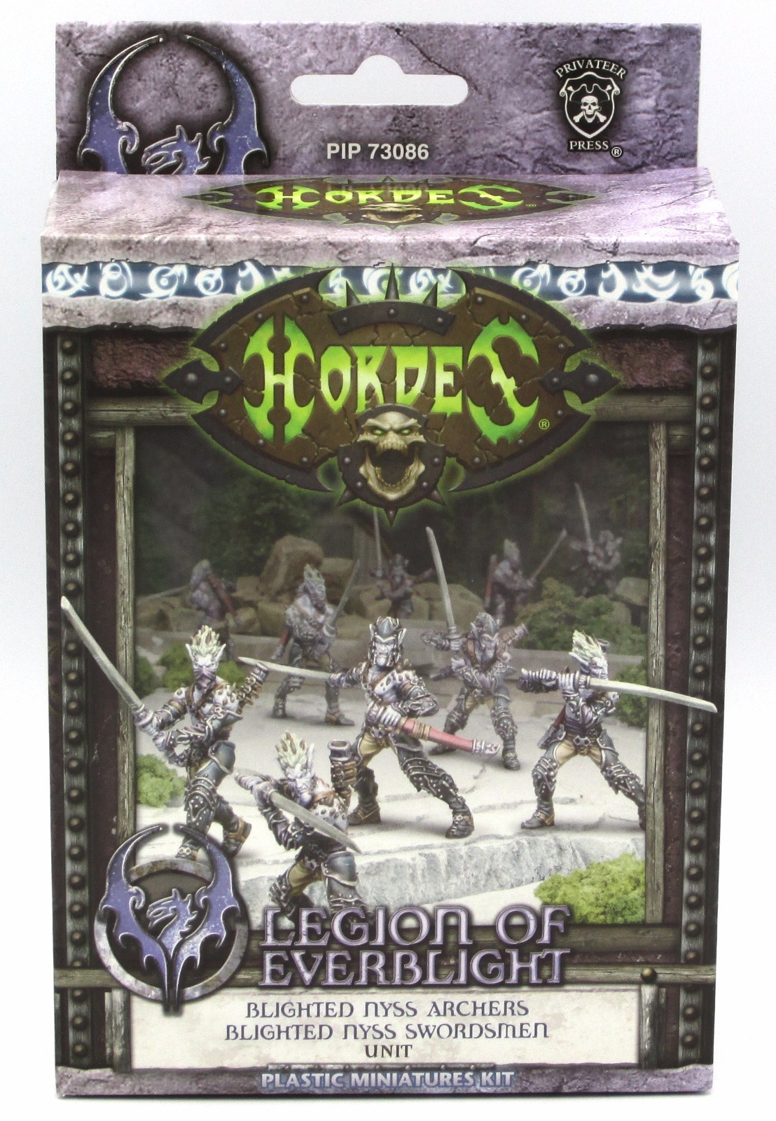 Privateer Press Hordes Legionnaires Model Kit – Blighted Nyss Warriors Miniatures For Tabletop Gaming