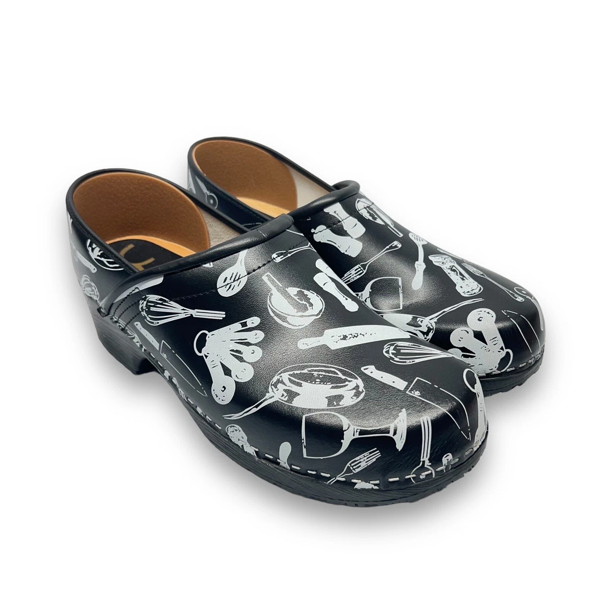 CAPE Clogs Swedish Chef Culinary Comfort Non Slip Shoes EU 45 US 11 11.5