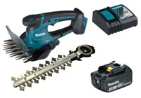 Makita DUM604ZX Akku-Grasschere 18V DUM604 Strauchschere + 1X Akku 3Ah + Ladeg.