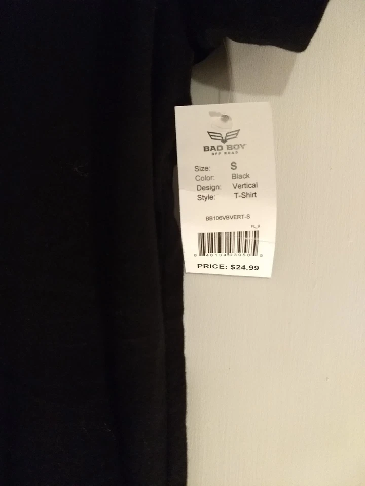 Camiseta negra para mujer Kevin Harvick "Bad Boy Off Road" - pequeña *nueva con etiquetas* Foto 2 de 4