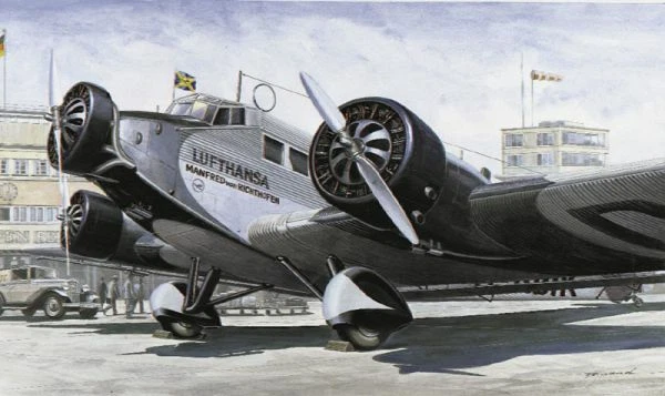Ju 52 Zivilflugzeug Plastikmodell 1:72 Modell 0150 ITALERI - Bild 1 von 1