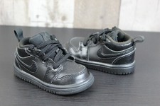 Sneakers Baby Toddler Sz 4C Jordan 1 Low Flex TD Black Color 554721-010